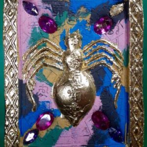 แมงมุมเบญจรงค์ใหญ่