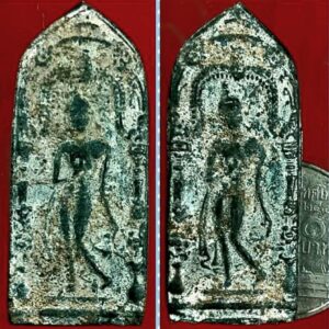 กำแพงนิ้วสองหน้ากรุวัดพระศรี ฯ สุพรรณบุรี