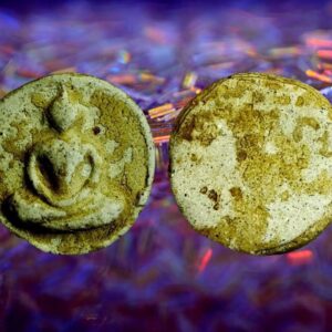 พระกรุเจดีย์เล็ก บางขุนพรหม พิมพ์จันทร์ลอย