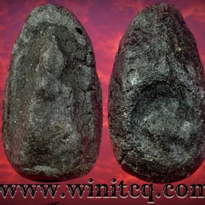 พระเนื้อผงคลุกรักดำหลวงพ่อภู วัดท่าฬ่อ พิจิตร