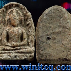 พระซุ้มกอใหญ่ลายกนกกรุวัดพระบรมธาตุ กำแพงเพชร