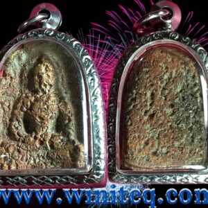 พระกำแพงซุ้มกอพิมพ์ใหญ่ลายกนก กรุวัดตะแบกลาย กำแพงเพชร