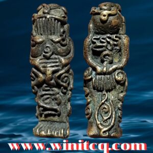 พระปิดตามหาอุตฆ์ยันต์ยุ่งพิมพ์ยืน อาจารย์ทองเฒ่า วัดเขาอ้อ พัทลุง