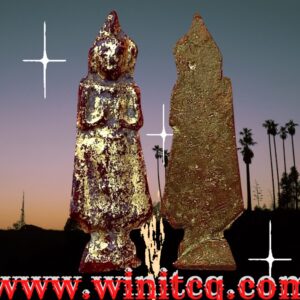 พระร่วงยืนปางห้ามสมุทรกรุวัดวังแดงเหนือ อยุธยา