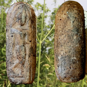 พระกำแพงลีลาเม็ดขนุน กรุริมวารี กำแพงเพชร