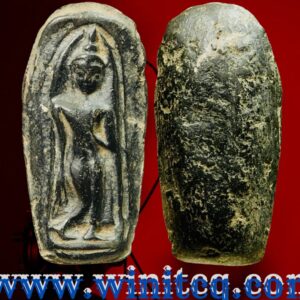 พระกำแพงลีลาเม็ดขนุนพิมพ์เล็กกรุวัดซุ้มกอ  กำแพงเพชร