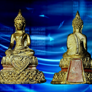 พระปางสดุ้งมารฐานผ้าทิพย์อยุธยา