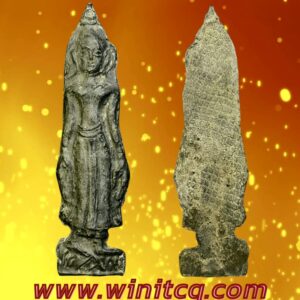 พระกรุเชียงแสนเนื้อชินเงิน