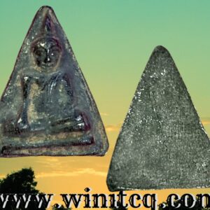 พระนางพญาเนื้อชินเงินกรุวัดวังพระธาตุ กำแพงเพชร