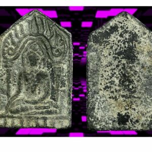 พระเนื้อชินพิมพ์ใหญ่กระต่ายแกลบ กรุเขาพนมเพลิง