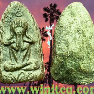 พระปิดตาเนื้อผงหลวงพ่อพิณ วัดบางหัวเสือ สมุทรปราการ