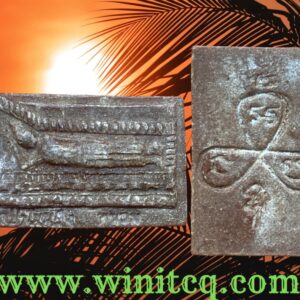 พระผงน้ำมันปางไสยาสน์ หลวงพ่อวรณ์ วัดป่าโนนสูง นครพนม