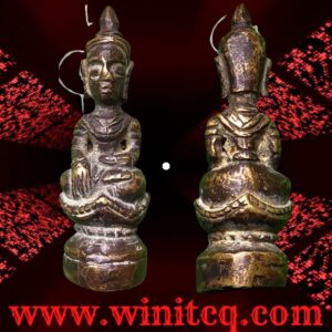 พระชัยเชียงรุ้งทรงเครื่องเนื้อทองผสม