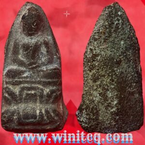 พระเชตุพนเนื้อดินพิมพ์เล็กบัวสองชั้น กรุวัดมหาธาตุ สุโขทัย