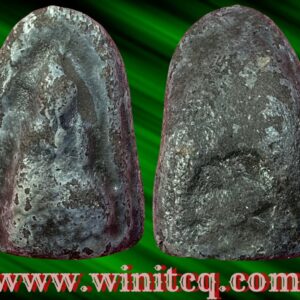 พระเนื้อผงคลุกรักดำหลวงพ่อภู วัดท่าฬ่อ พิจิตร