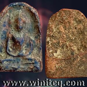 พระกำแพงซุ้มกอพิมพ์กลางกรุลานทุ่งเศรษฐี กำแพงเพชร