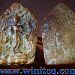 พระกำแพงลีลาปางเสด็จจากดาวดึงส์ กรุลานดอกไม้ กำแพงเพชร