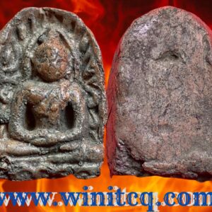 พระกำแพงซุ้มกอพิมพ์ใหญ่ลายกนก กรุวัดบรมธาตุ กำแพงเพชร