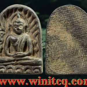 พระกำแพงซุ้มกอเนื้อชินเงินกรุวัดพระบรมธาตุ กำแพงเพชร