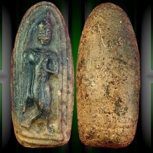 พระกำแพงเม็ดขนุนกรุวัดเจดีย์กลางทุ่ง กำแพงเพชร