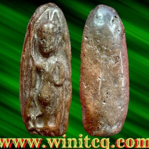 พระกำแพงลีลากลีบการะเวกกรุวัดอาวาสน้อย กำแพงเพชร