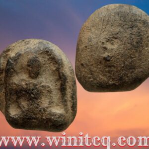 พระกำแพงซุ้มกอพิมพ์ขนมเปี๊ยะกรุหัวโค้ง กำแพงเพชร