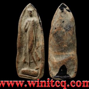 พระกำแพงลีลาพิมพ์หัวไม้ขีดกรุวัดป่ามืด กำแพงเพชร