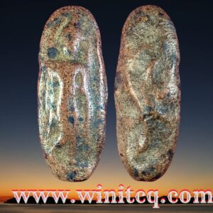 พระกำแพงเม็ดขนุนกรุวัดพระบรมธาตุ กำแพงเพชร