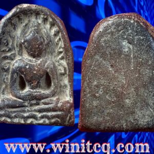 พระกำแพงซุ้มกอพิมพ์ใหญ่ลายกนกกรุวัดพิกุล กำแพงเพชร