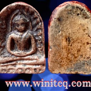 พระกำแพงซุ้มกอพิมพ์ใหญ่ลายกนก กรุวัดอาวาสใหญ่ กำแพงเพชร