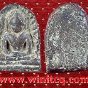 พระกำแพงซุ้มกอพิมพ์ใหญ่ลายกนก  กรุวัดพิกุล กำแพงเพชร