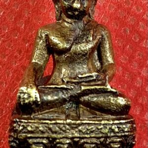 พระพุทธรูปหล่อลอยองค์หลวงพ่อดำ วัดช้าง นครนายก