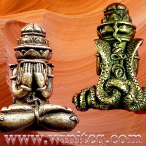 พระปิดตาศรีมหาราชพังพระกาฬวัดรวกบางสีทอง นนทบุรี